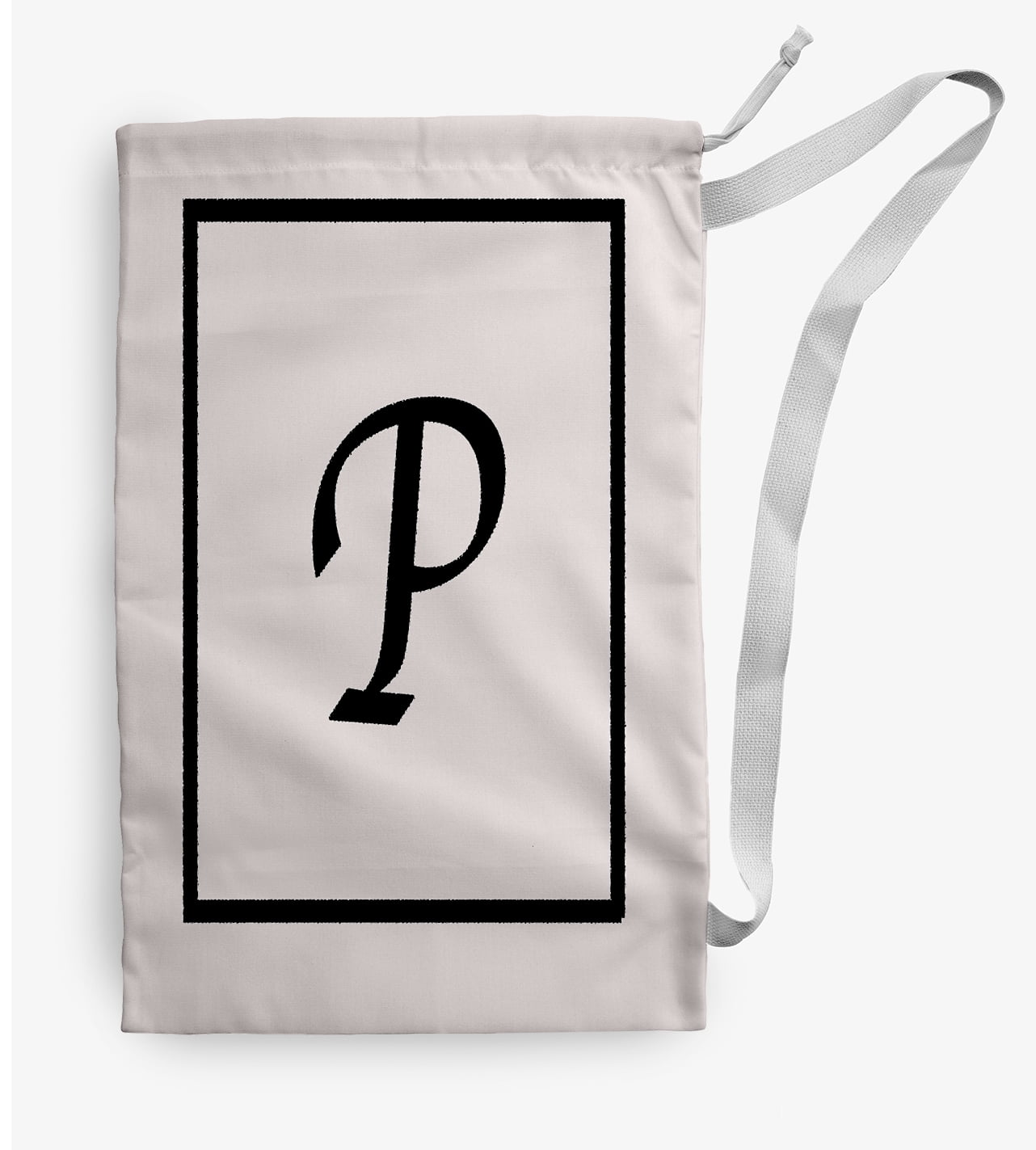 Simply Daisy Classic Monogram 28 x 36 in P Laundry Bag