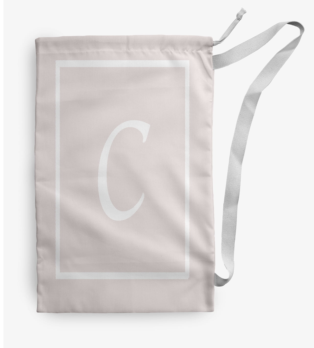 Simply Daisy Classic Monogram 28 x 36 inch C Laundry Bag