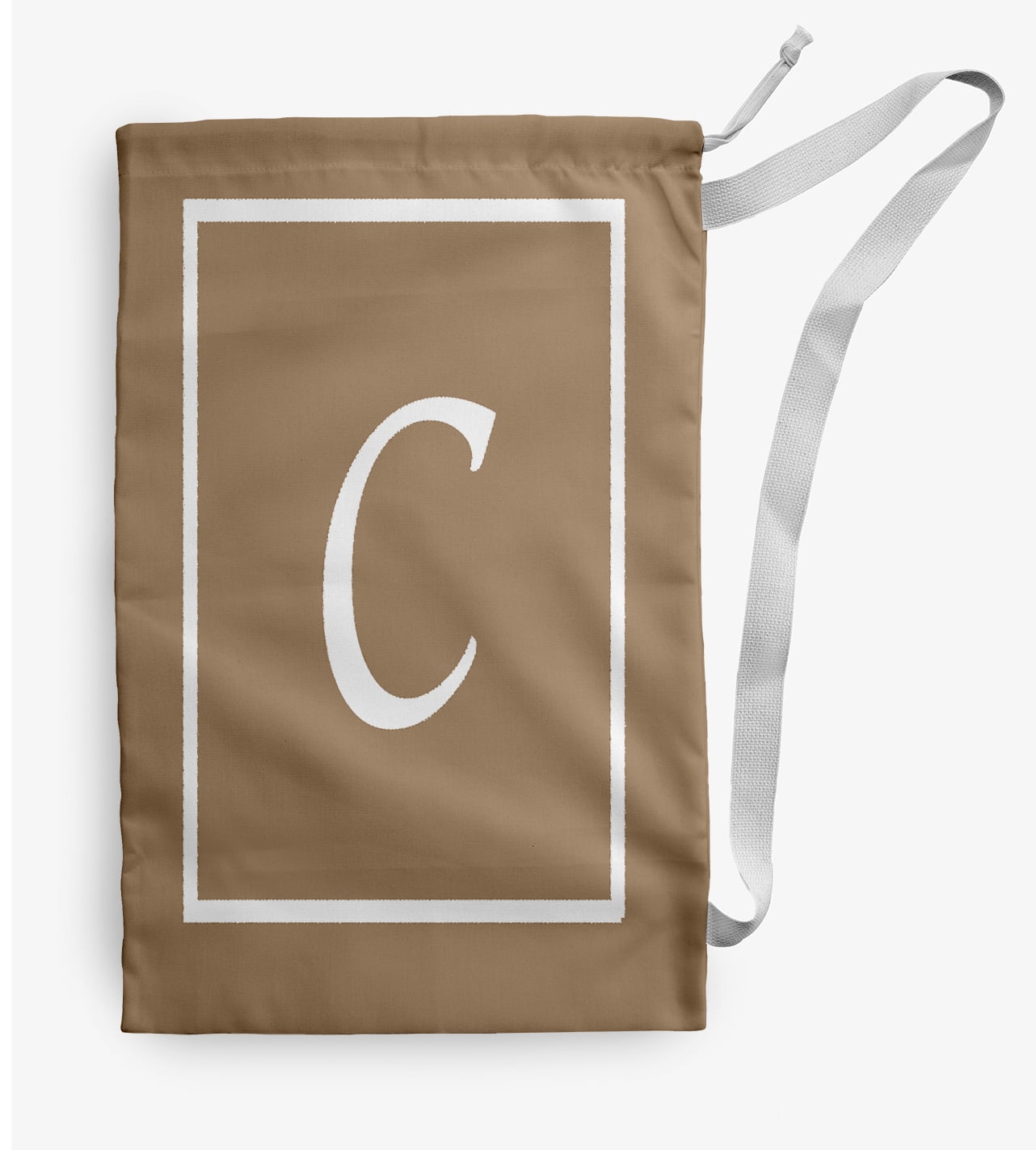 Simply Daisy Classic Monogram 28 x 36 inch C Laundry Bag