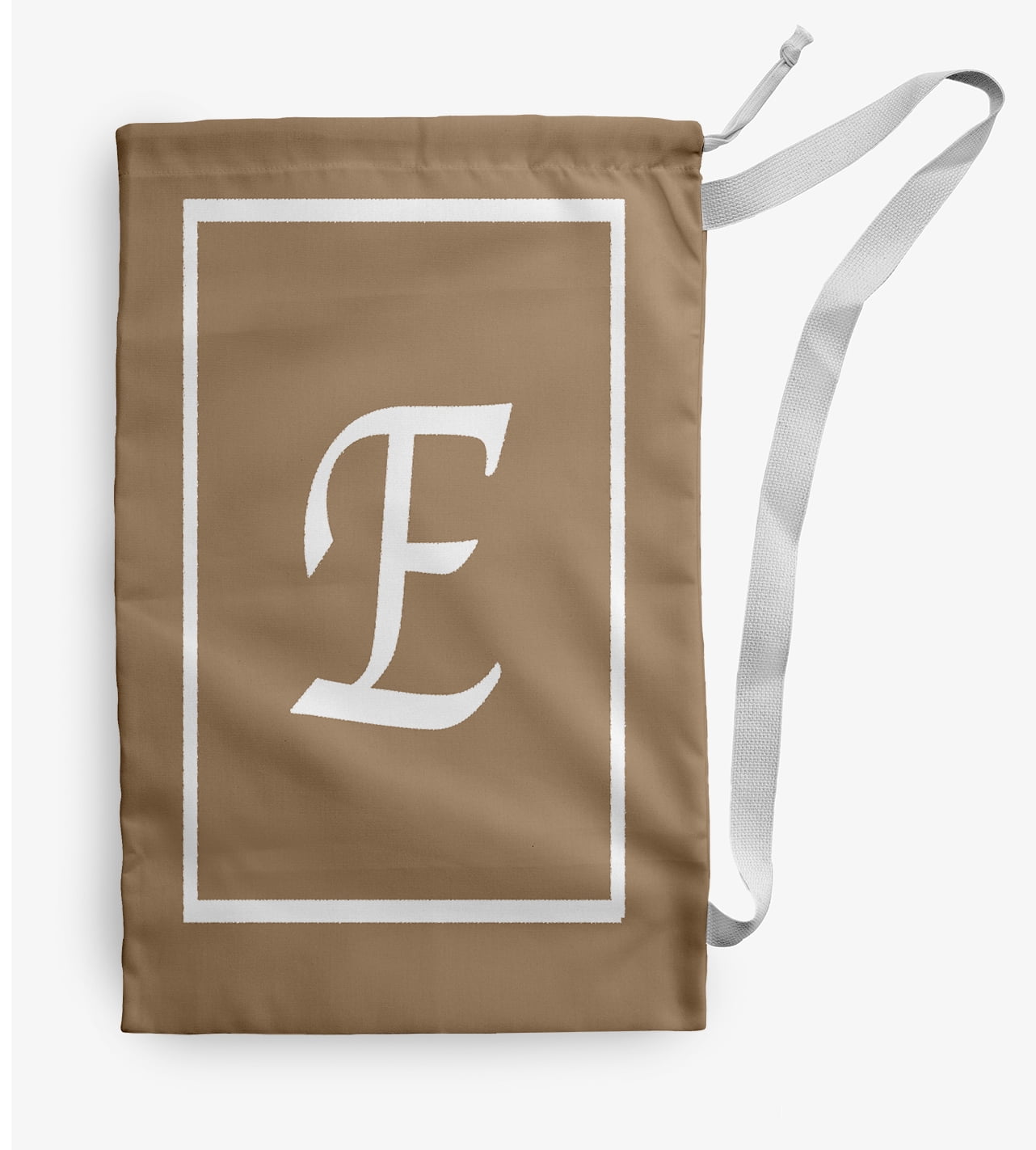 Simply Daisy Classic Monogram 28 x 36 inch E Laundry Bag