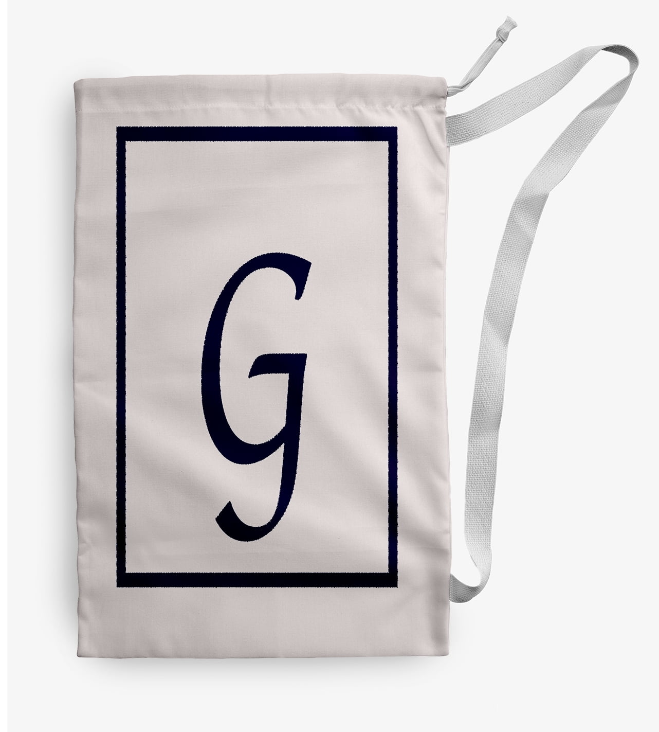 Simply Daisy Classic Monogram 28 x 36 inch G Laundry Bag