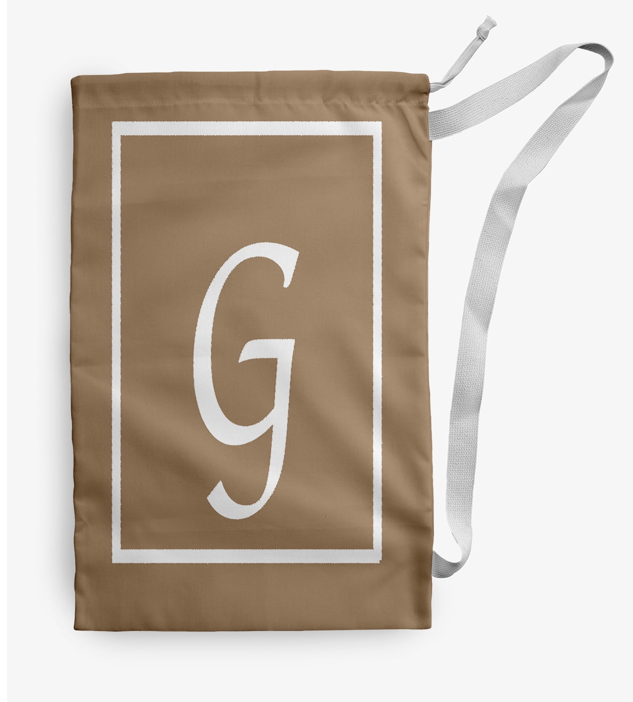 Simply Daisy Classic Monogram 28 x 36 inch G Laundry Bag