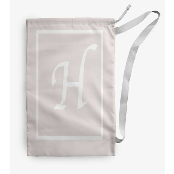 Simply Daisy Classic Monogram 28 x 36 inch H Laundry Bag