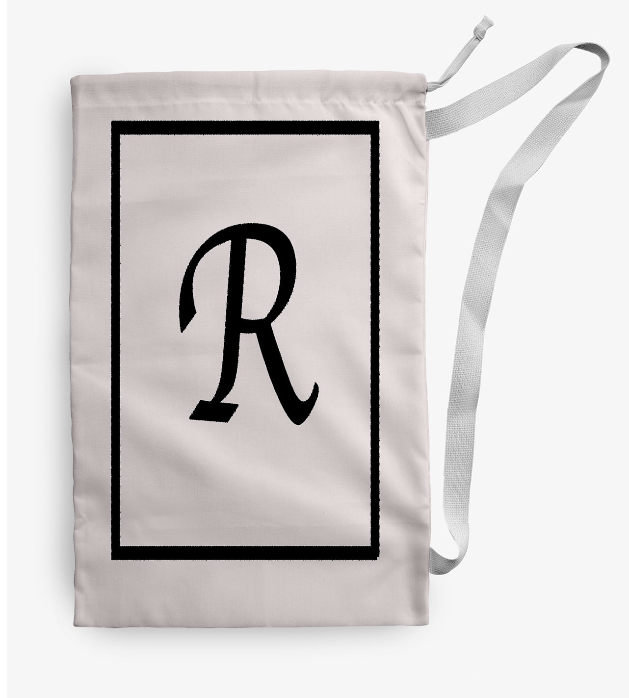 Simply Daisy Classic Monogram 28 x 36 inch R Laundry Bag