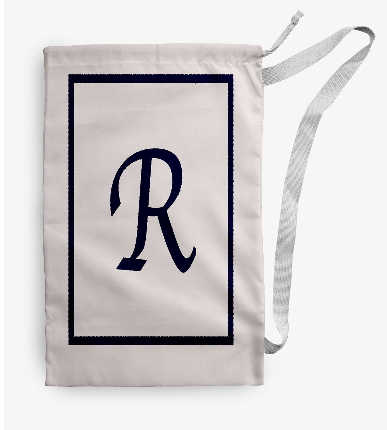 Simply Daisy Classic Monogram 28 x 36 inch R Laundry Bag