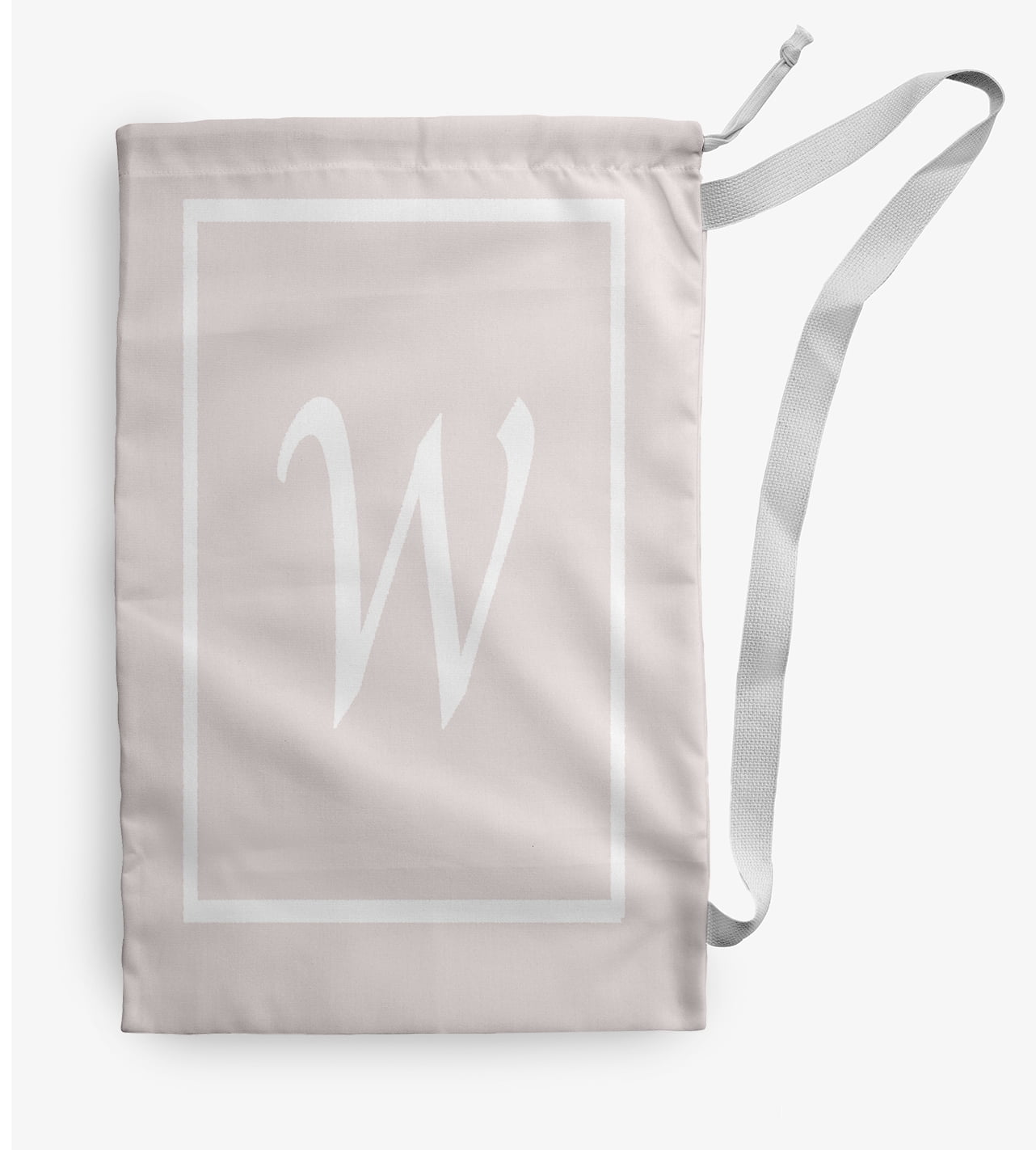 Simply Daisy Classic Monogram 28 x 36 inch W Laundry Bag
