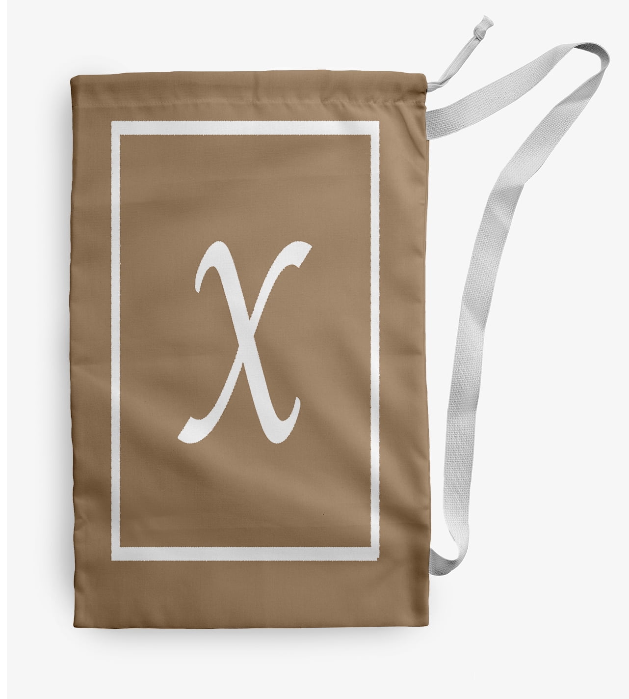 Simply Daisy Classic Monogram 28 x 36 inch X Laundry Bag