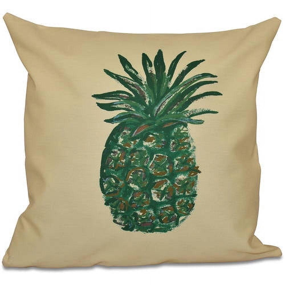 Simply Daisy Coastal Print Decorative Pillow, 16" x 16"