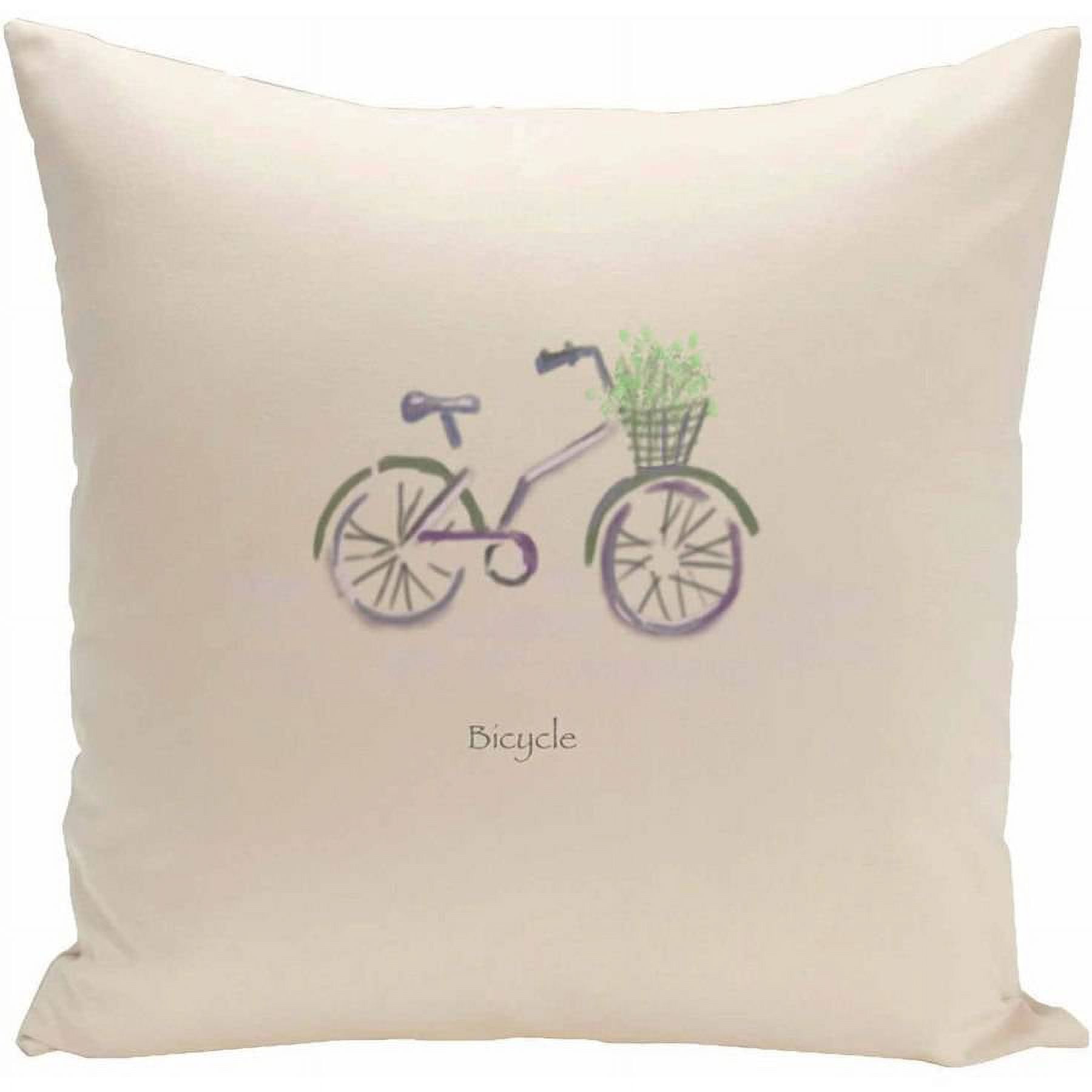Simply Daisy Coastal Print Decorative Pillow, 16" x 16"