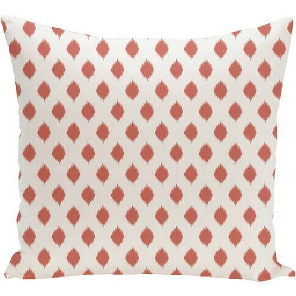Simply Daisy Cop-IKAT Geometric Print Outdoor Pillow