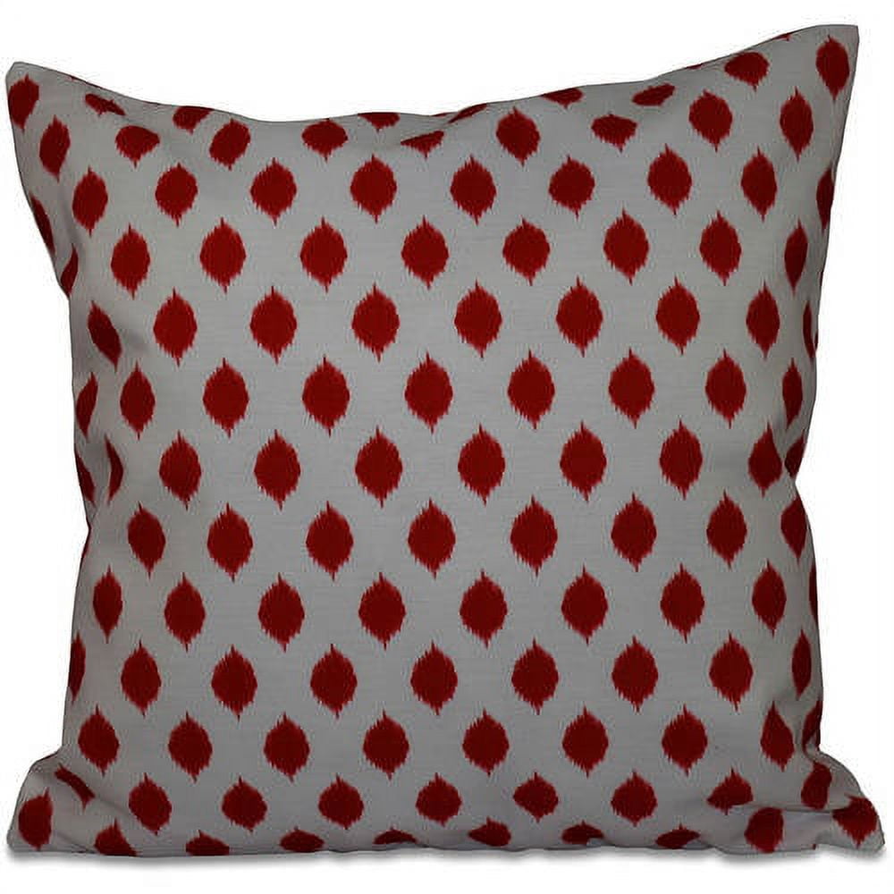 Simply Daisy Cop-IKAT Geometric Print Outdoor Pillow