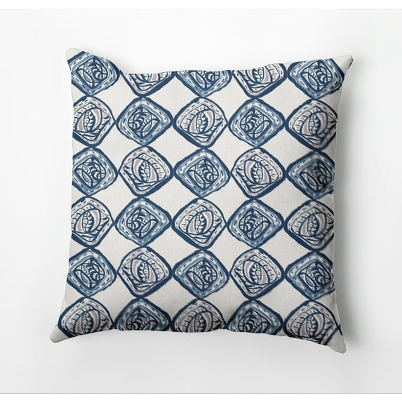 Simply Daisy Cowry Check II Decorative Throw Pillow