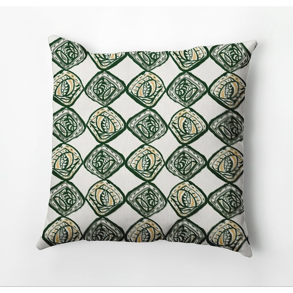 Simply Daisy Cowry Check II Decorative Throw Pillow
