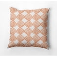 thumbnail image 1 of Simply Daisy Cowry Check Outdoor Pillow, Light Orange/White, 14 in x 20 in, 1 of 5