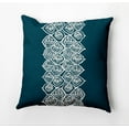 thumbnail image 1 of Simply Daisy Cowry Stack Outdoor Pillow, Blue/White, 14 in x 20 in, 1 of 1