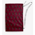 thumbnail image 1 of Simply Daisy Crazy Christmas 18 x 29 in Maroon Laundry Bag, 1 of 3
