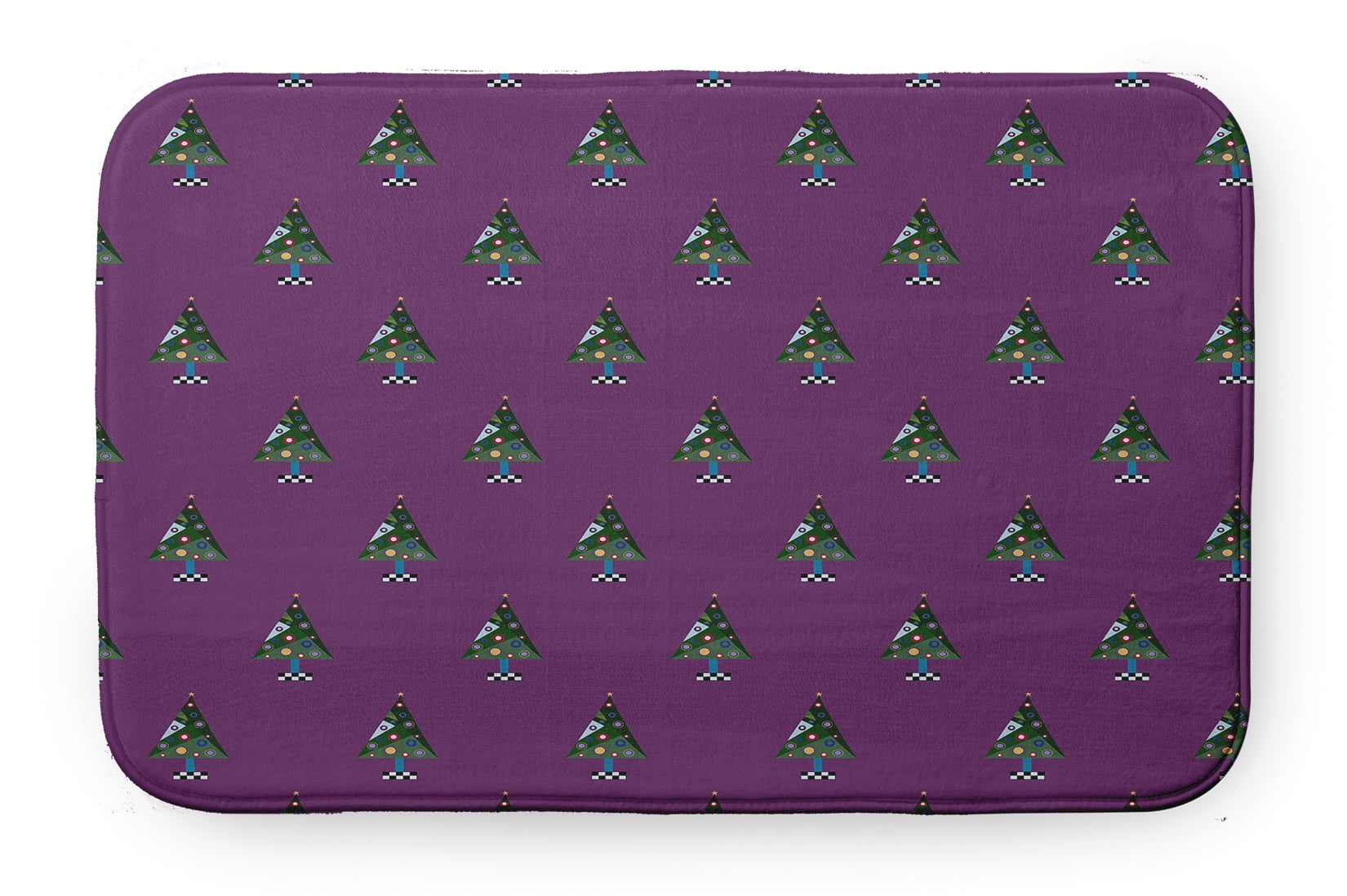 Simply Daisy Crazy Christmas Pet Feeding Mat for Dogs and Cats