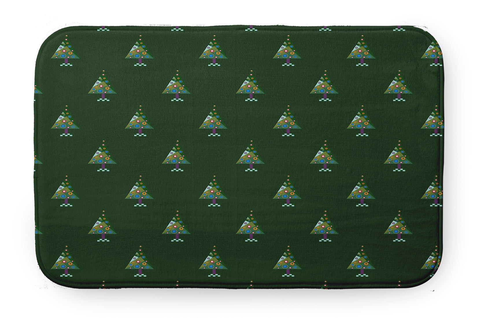 Simply Daisy Crazy Christmas Pet Feeding Mat for Dogs and Cats