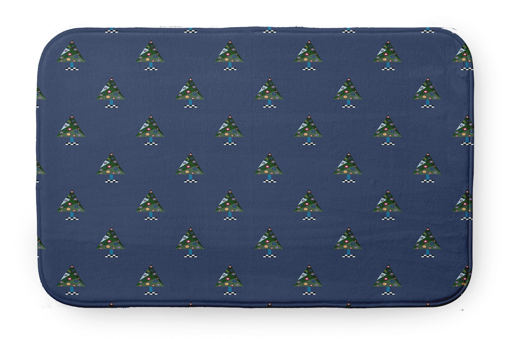 Simply Daisy Crazy Christmas Pet Feeding Mat for Dogs and Cats