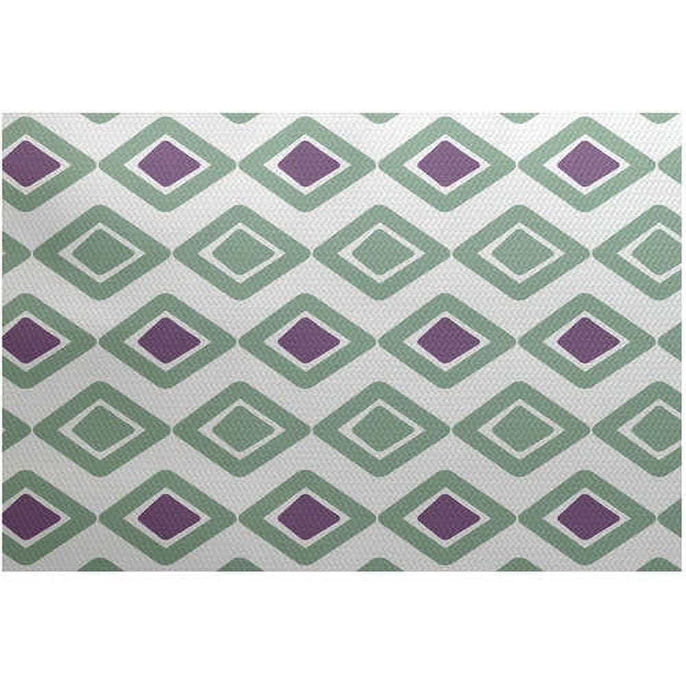 Simply Daisy, Criss Cross, Geometric Print Pillow