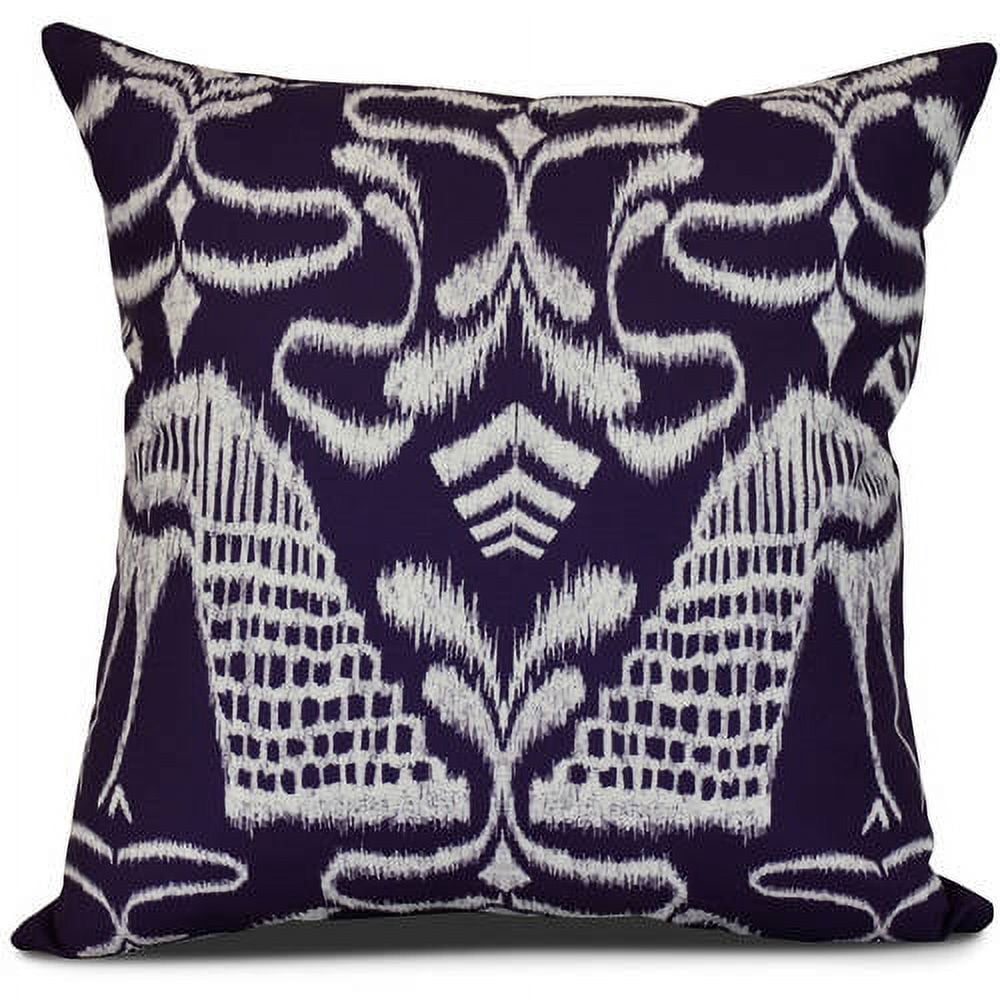 Simply Daisy, Crown, Animal Print Pillow