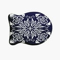 thumbnail image 1 of Simply Daisy Cuban Tile Fish Shape Pet Feeding Mat for Cats, 1 of 3