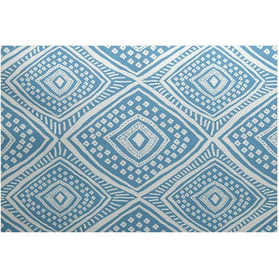 Simply Daisy, Diamond Jill, Geometric Print Indoor/Outdoor Rug