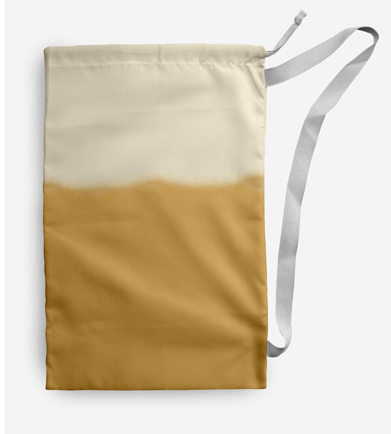 Simply Daisy Dip -Dye 18 x 29 in Dijon Laundry Bag