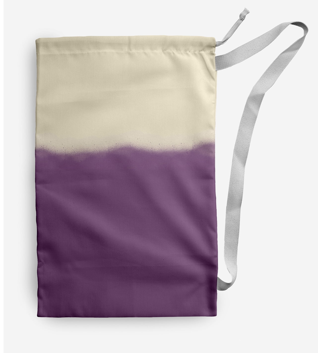 Simply Daisy Dip -Dye 18 x 29 in Purple Laundry Bag