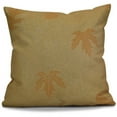 thumbnail image 1 of Simply Daisy Dotted Leaves Floral Print Outdoor Pillow, 1 of 2
