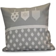 thumbnail image 1 of Simply Daisy Dreidels Geometric Print Outdoor Pillow, 1 of 2