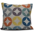 thumbnail image 1 of Simply Daisy Eye Opener Geometric Print Outdoor Pillow, 1 of 2