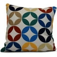 thumbnail image 1 of Simply Daisy Eye Opener Geometric Print Outdoor Pillow, 1 of 2