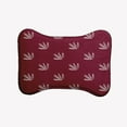 thumbnail image 1 of Simply Daisy Feather Pattern Bone Shape Pet Feeding Mat for Dogs, 1 of 3