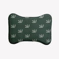 thumbnail image 1 of Simply Daisy Feather Pattern Bone Shape Pet Feeding Mat for Dogs, 1 of 3