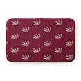thumbnail image 1 of Simply Daisy Feather Pattern Pet Feeding Mat for Dogs and Cats, 1 of 3