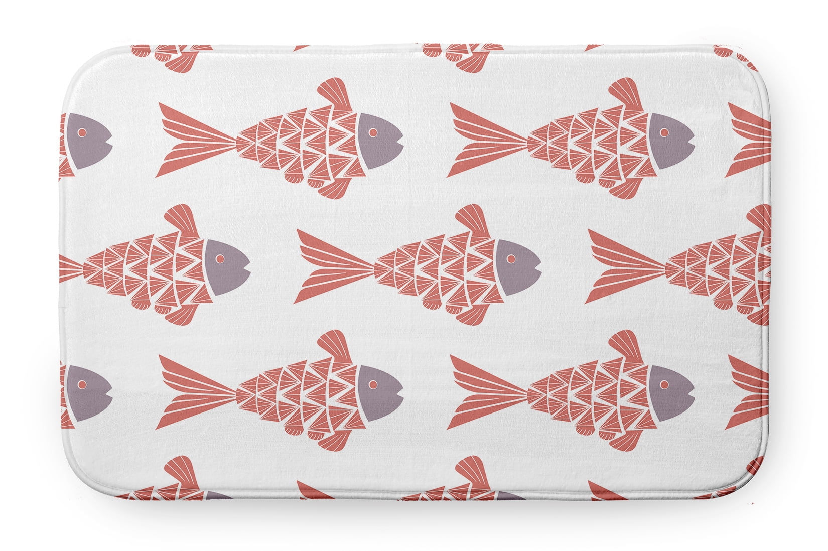 Simply Daisy Fish Tales Pet Feeding Mat for Dogs and Cats
