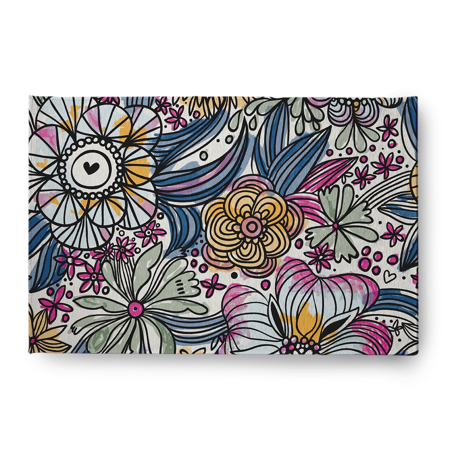 Simply Daisy Flora and Fauna Area Rug, 4' x 6'