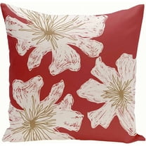 Simply Daisy Floral Print Decorative Pillow, 16" x 16"