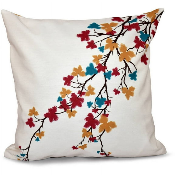 Simply Daisy Floral Print Decorative Pillow, 16" x 16"