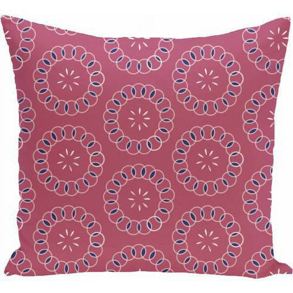 Simply Daisy Floral Print Decorative Pillow, 16" x 16"