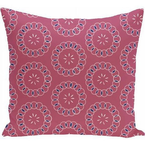 Simply Daisy Floral Print Decorative Pillow, 16" x 16"