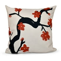 Simply Daisy Floral Print Decorative Pillow, 16" x 16"