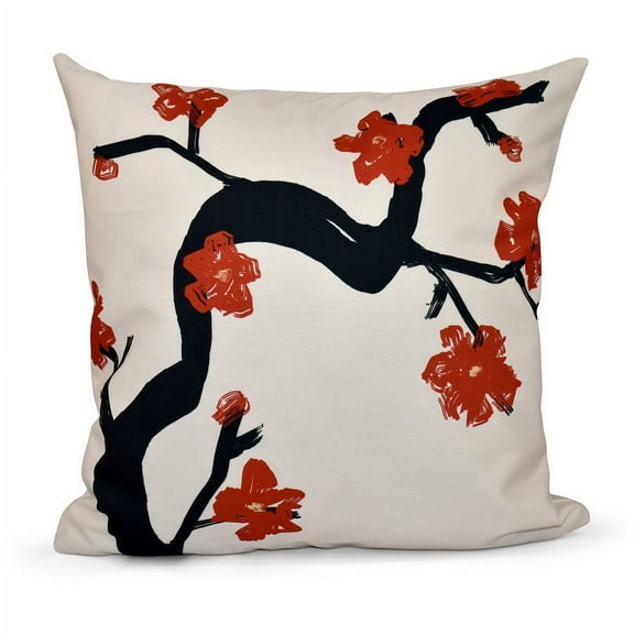 Simply Daisy Floral Print Decorative Pillow, 16" x 16"