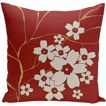 Simply Daisy Floral Print Decorative Pillow, 16" x 16"