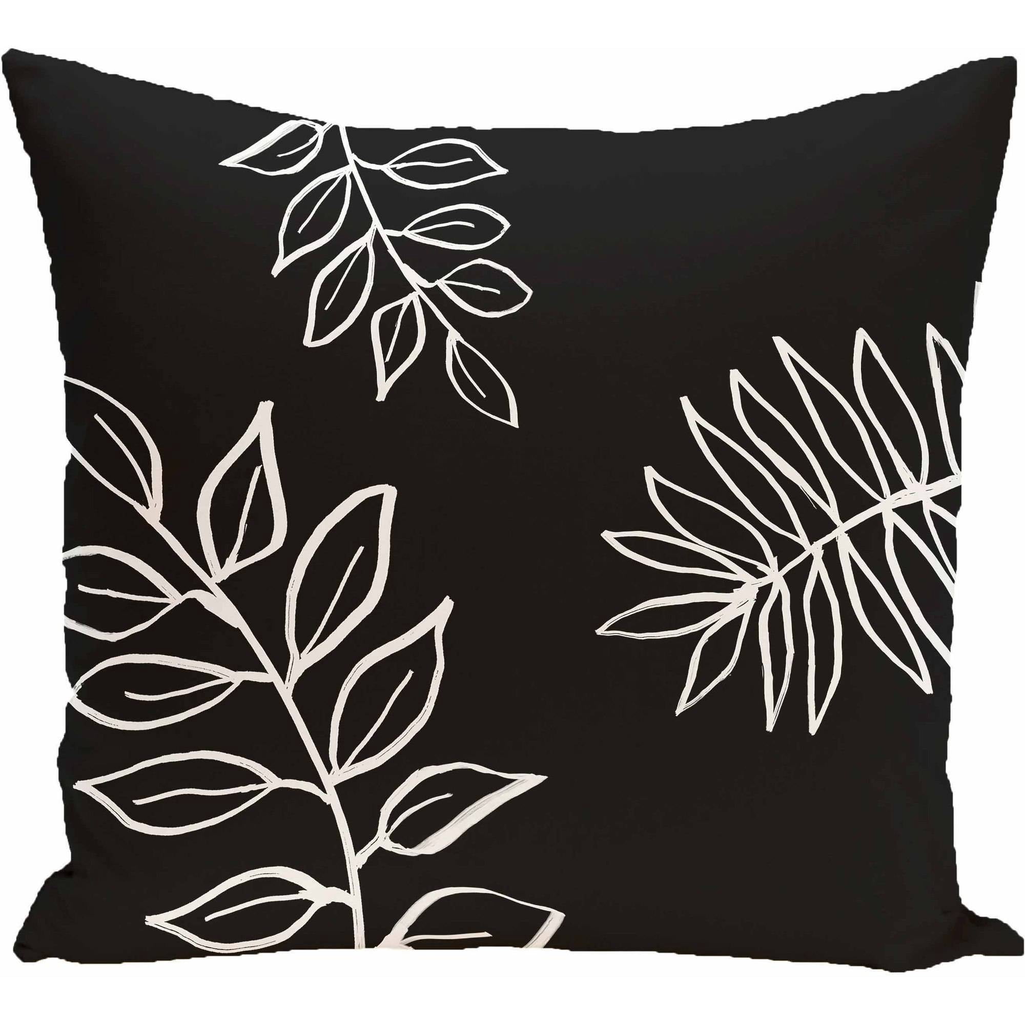 Simply Daisy Floral Print Decorative Pillow, 16" x 16"