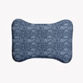 thumbnail image 1 of Simply Daisy Floral Tangle Bone Shape Pet Feeding Mat for Dogs, 1 of 3