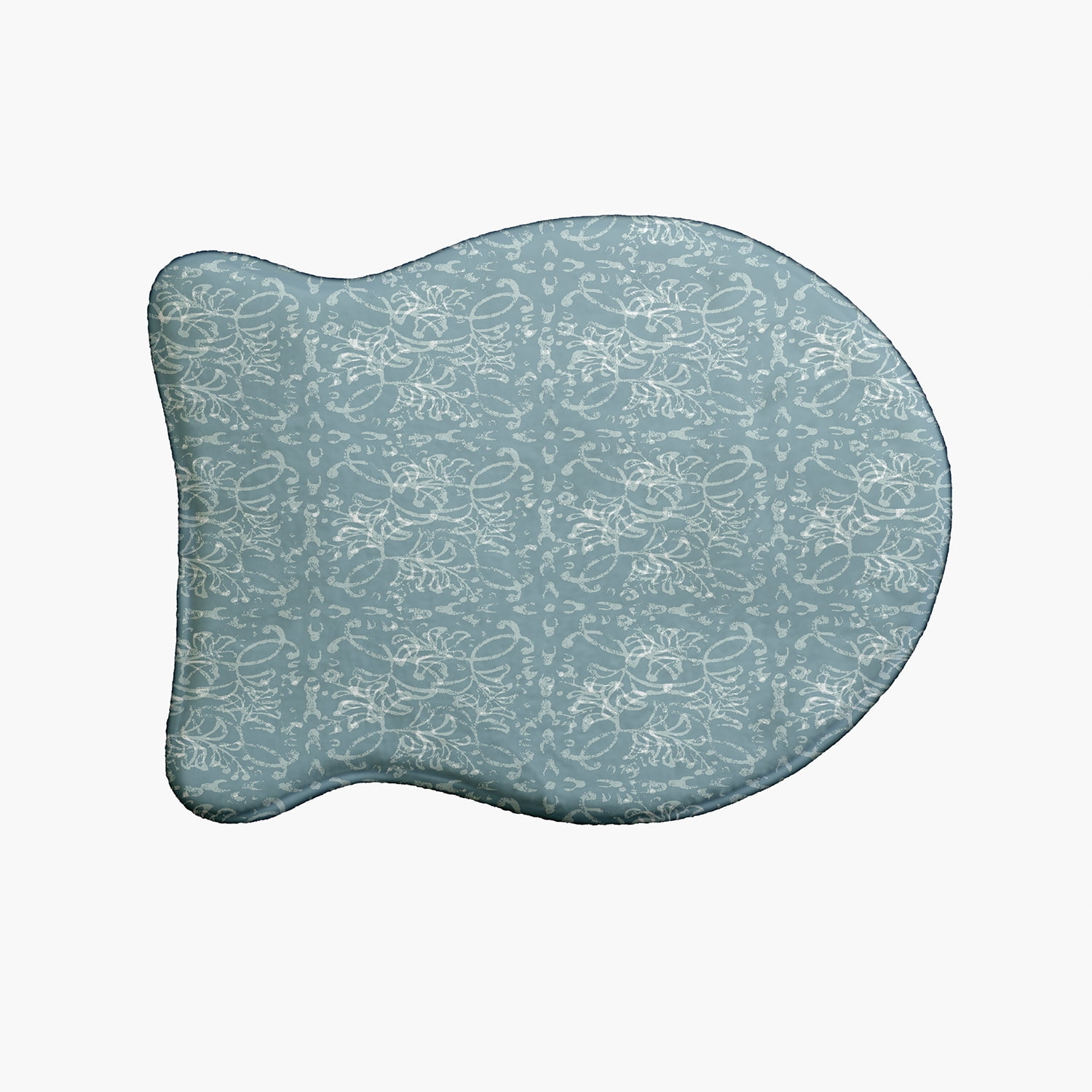 Simply Daisy Floral Tangle Fish Shape Pet Feeding Mat for Cats