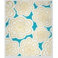 thumbnail image 1 of Simply Daisy Flower Power Fleece Throw Blanket, Yellow, Oversized Throw, 1 of 4