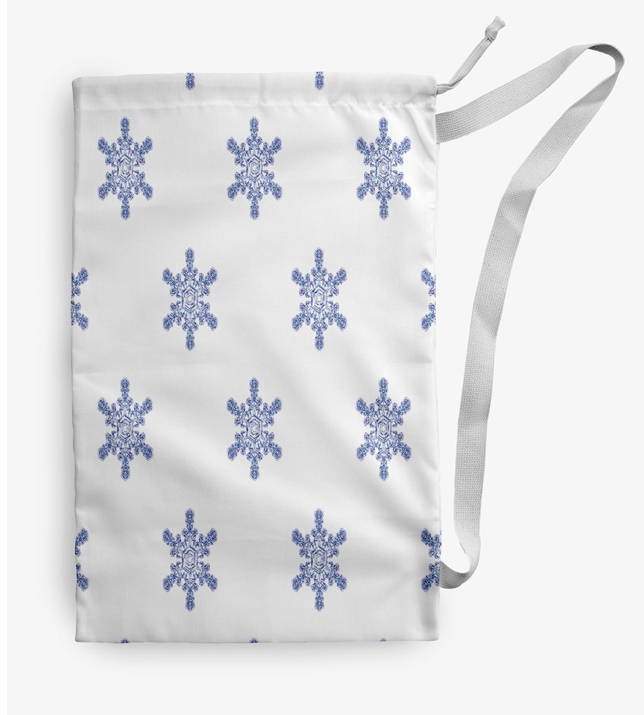 Simply Daisy Flurries 18 x 29 in White Laundry Bag